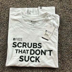 Figs Scrubs That Don't Suck Supersoft Shortsleeve Underscrub Tee Unisex M
